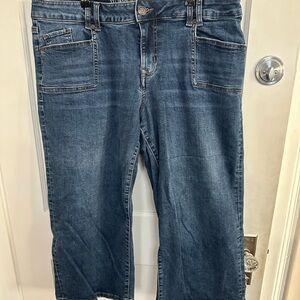 Maurices Blue Flare & Wide Leg Jeans